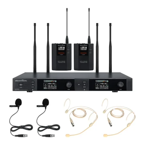 ชุดไมโครโฟนไร้สาย SOUNDVISION SU-990D/BTP