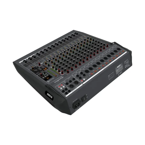 มิกเซอร์ อนาล็อก Soundvision AMX-14 ด้านหลัง เอียง