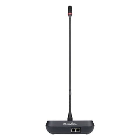 ไมโครโฟนชุดประชุมระบบดิจิตอล (ไมค์ประธาน) SoundVision-DCS-1000C ด้านหลัง