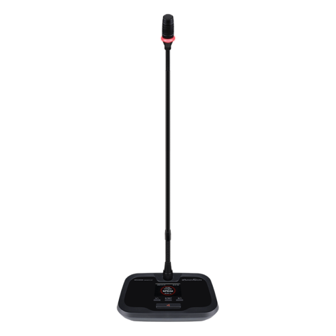 ไมโครโฟนชุดประชุมระบบดิจิตอล (ไมค์ผู้ร่วมประชุม) SoundVision-DCS-1000D ด้านหน้า