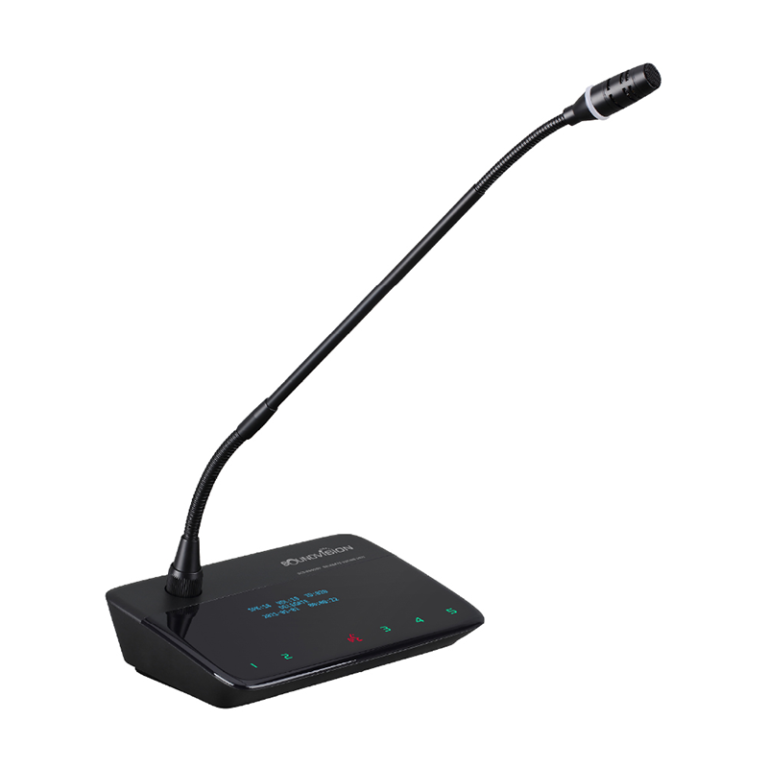 ไมโครโฟนชุดประชุมระบบดิจิตอล แบบสัมผัสพร้อมฟังก์ชั่นการลงคะแนน SoundVision-DCS-2000DV (ไมค์ผู้ร่วมประชุม)