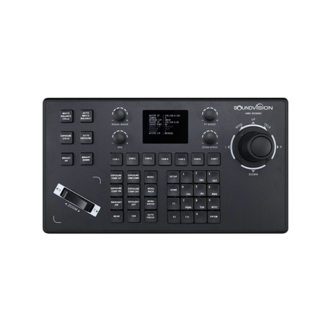 คีย์บอร์ดคอนโทรลกล้อง PTZ SoundVision-KBD-2022Di ด้านบน