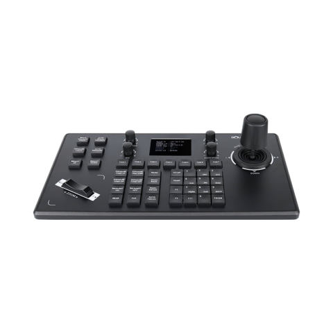 คีย์บอร์ดคอนโทรลกล้อง PTZ SoundVision-KBD-2022Di ด้านหน้า