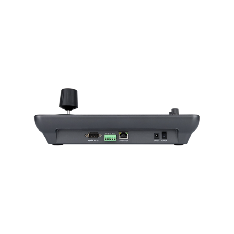 คีย์บอร์ดคอนโทรลกล้อง PTZ SoundVision-KBD-2160Di ด้านหน้าอินพุต
