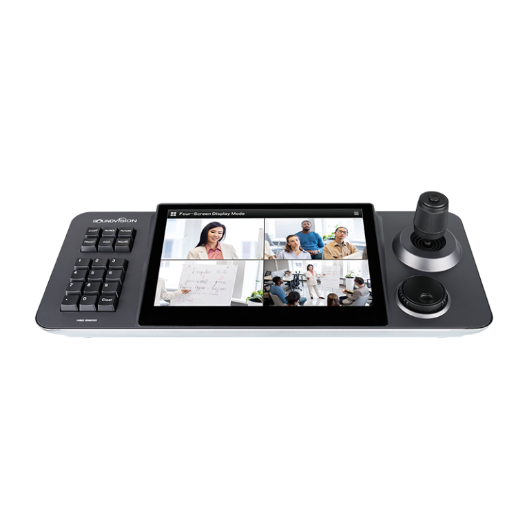 คีย์บอร์ดคอนโทรลกล้อง PTZ SoundVision-KBD-2160Di ด้านหน้า