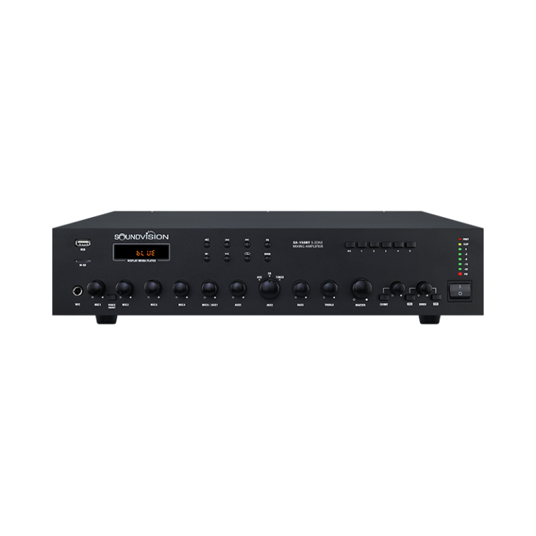 มิกซิ่งแอมป์ SoundVision-SA-150BT ด้านหน้า