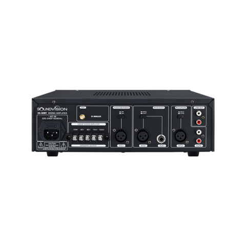 มิกซิ่งแอมป์ SoundVision-SA-60BT ด้านหลัง