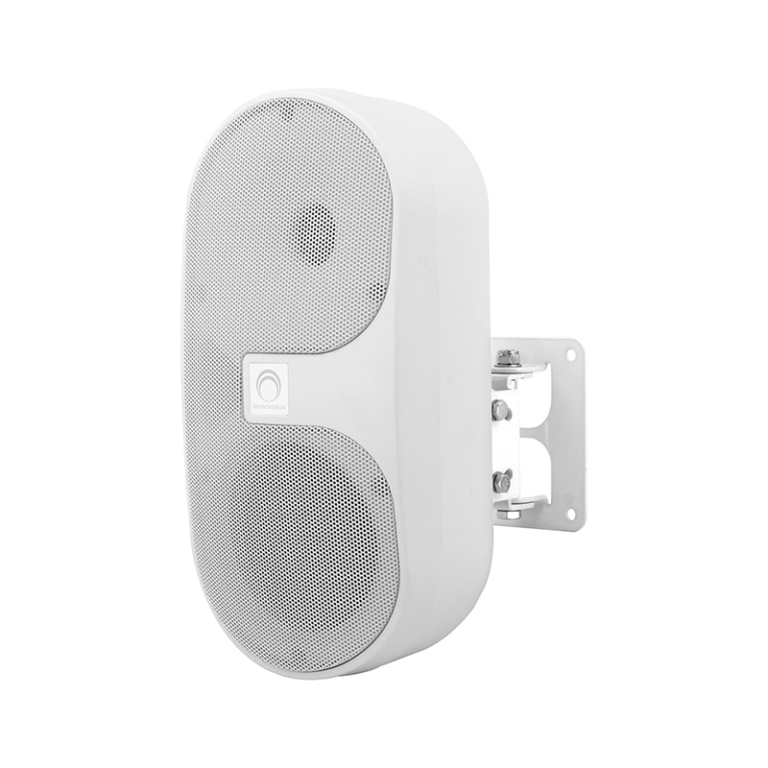 ลำโพงติดตั้ง SoundVision-SVS-42WB ด้านหน้าสีขาว