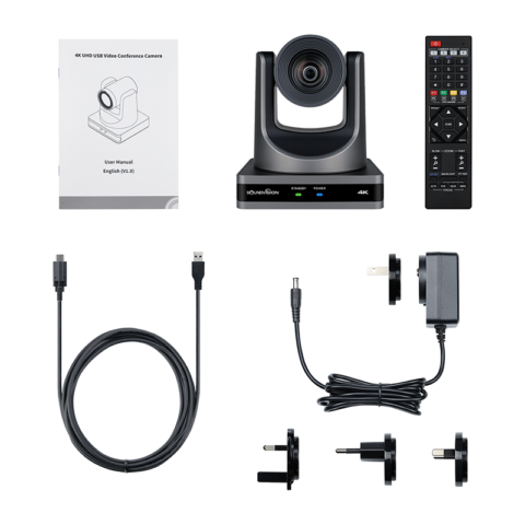 กล้องคอนเฟอเรนซ์ SoundVision UHD 400AT20X อุปกรณ์ภายในกล่อง