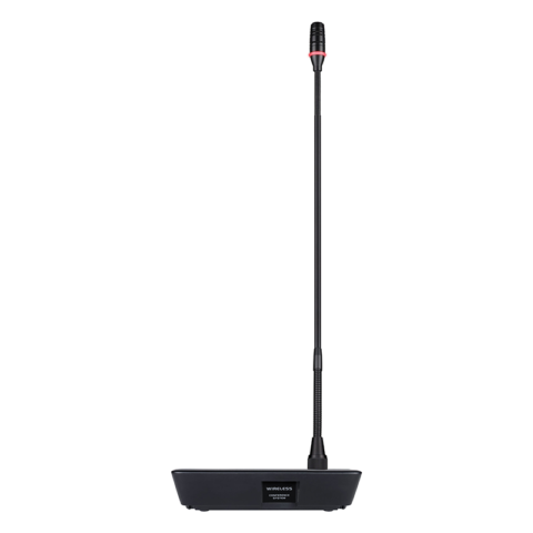 ไมโครโฟนประชุมระบบดิจิตอลแบบไร้สายแบบสัมผัส (ไมค์ประธาน) SoundVision-DWS-2000D ด้านหลัง