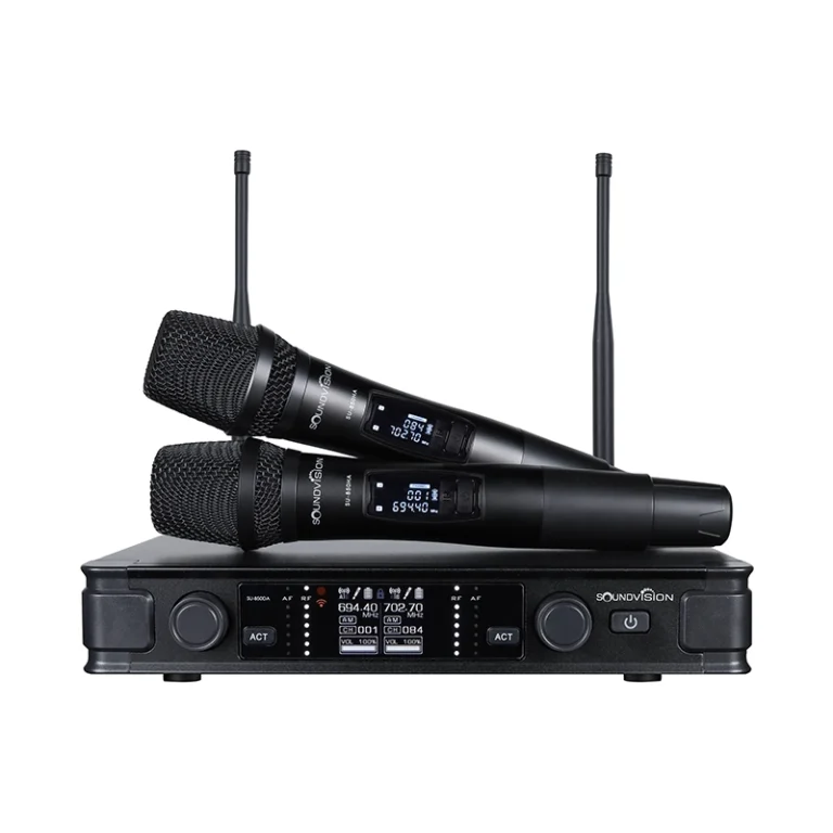 ชุดไมโครโฟนไร้สาย Soundvision SU-850DA ตัวรับและไมค์ลอย