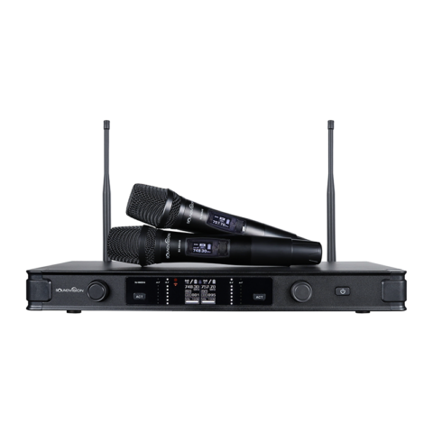 ชุดไมโครโฟนไร้สาย Soundvision SU-890DII/BT ตัวรับและไมค์ลอย
